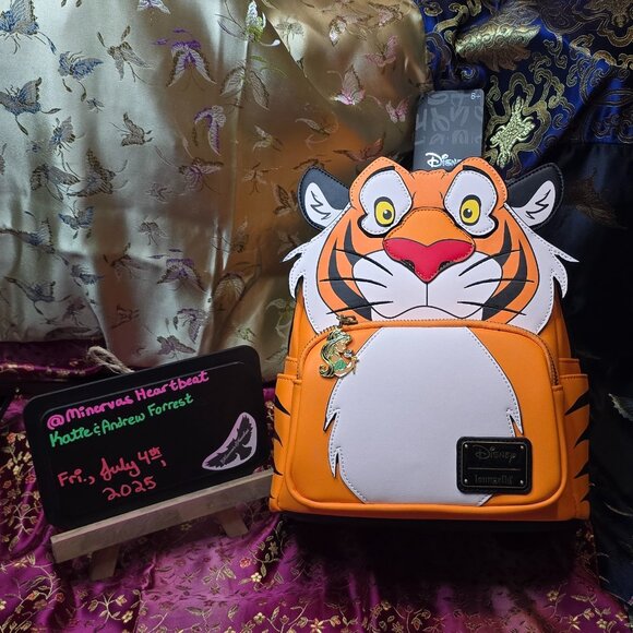 Loungefly x Disney Aladdin Rajah Cosplay Mini Backpack - Picture 1 of 6